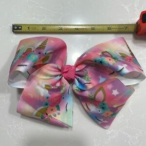 Unicorn Hair Bow